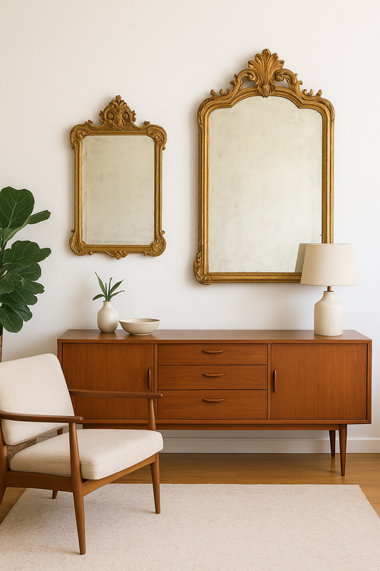 How Vintage Lamps and Antique Mirrors Transform Your Home Décor