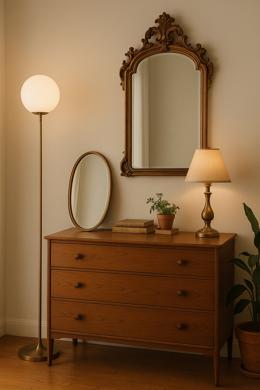 Vintage vs. Antique: What’s the Difference for Lamps and Mirrors?