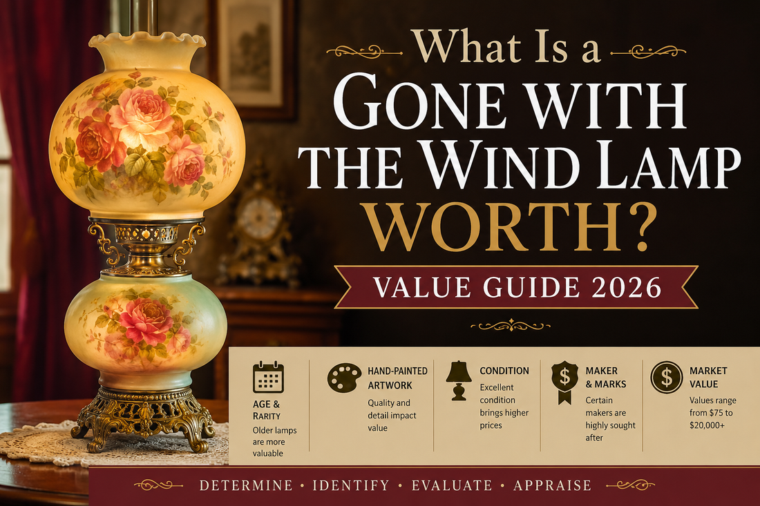 What Is a Gone with the Wind Lamp Worth? Value Guide 2026