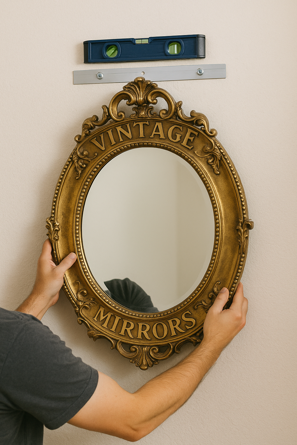 🪞 How to Hang a Heavy Vintage Mirror Safely: A Step-by-Step Guide
