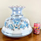 Vintage Hurricane Lamp Shade | Glass Shade