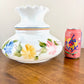 Vintage Hurricane Lamp Shade | Glass Shade