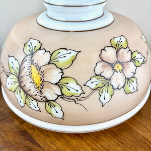 Vintage Hurricane Lamp Shade | Glass Shade