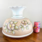 Vintage Hurricane Lamp Shade | Glass Shade