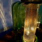 Vintage Green Glass Table Lamp | Vintage Lamp