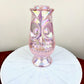 Rose Carnival Owl Fairy Lamp By Mosser Glass