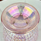 Rose Carnival Owl Fairy Lamp By Mosser Glass