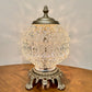 Vintage Clear Cut Glass Nightlight Lamp | Vintage Lamp