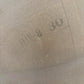 Antique July 8, 1930 Etched Leaves Dots Scalloped Glass Mirror | Vintage Mirror