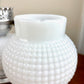 Pair Vintage White Milk Glass Lamps | Vintage Lamps
