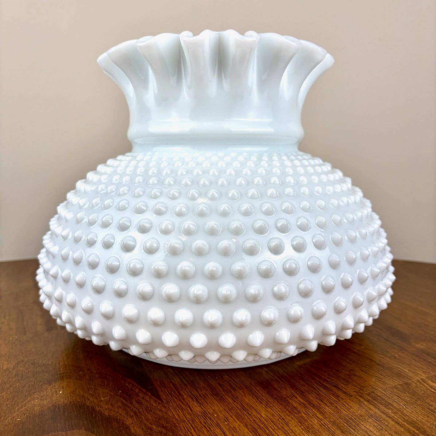 Vintage Hobnail Shade | Glass Shade