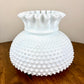 Vintage Hobnail Shade | Glass Shade