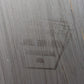 Antique July 16, 1928 Etched Glass Ornate Wood Frame Wall Mirror | Vintage Mirror