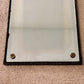Art Deco Floral Dot Leaves Etched Glass Ornate Frame Wall Mirror | Vintage Mirror