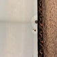 Art Deco Floral Dot Leaves Etched Glass Ornate Frame Wall Mirror | Vintage Mirror