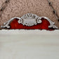 Art Deco Frameless Beveled Glass Wall Mirror | Vintage Mirror