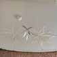 Vintage May 18, 1950 Frameless Beveled Edge Maple Leaf Etched Wall Mirror