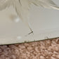 Vintage May 18, 1950 Frameless Beveled Edge Maple Leaf Etched Wall Mirror
