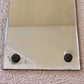 Art Deco Frameless Etched Leaves Beveled Wall Mirror