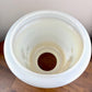 Vintage Yellow Rose Brown Floral Hurricane Lamp Shade | 10 Inch Fitter