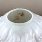 Vintage Embossed Lion Head Pink Rose Milk Glass Gone With the Wind Lamp Shade