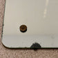 Art Deco Etched Floral Leaves Frameless Glass Wall Mirror 26" |