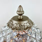 Vintage Clear Glass Diamond Pattern Nightlight Lamp