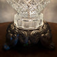 Vintage Clear Glass Diamond Pattern Nightlight Lamp