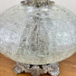 Vintage Clear Crackle Glass Nightlight Lamp