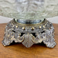 Vintage Clear Crackle Glass Nightlight Lamp