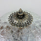Vintage Clear Crackle Glass Nightlight Lamp