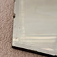 Art Deco Frameless Beveled Edge 7 Sided Glass Wall Mirror | Vintage Mirror