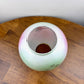 Vintage Pink Green Highlights Floral Gone With The Wind Ball Globe Shade