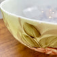 Large Vintage Yellow Red Rose Floral Hurricane Shade | 14 Inch Fitter