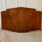 Art Deco Cut Glass Frameless Beveled Edge Glass Wall Mirror