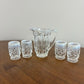 Moon and Star Weishar Clear Opalescent Mini Water Set