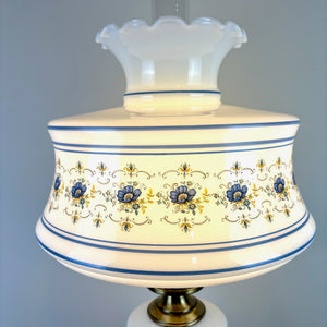 Large Vintage Abigail Adams Hurricane Lamp