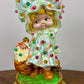 Vintage 1976 Ceramic Bonnet Girl Nightlight Lamp