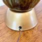 Mid Century Green Drip Glaze Ceramic Table Lamp