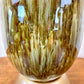 Mid Century Green Drip Glaze Ceramic Table Lamp