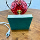 Vintage Fenton Cranberry Coin Dot Table Lamp Marble Base Crystal Prism | Fenton Lamp