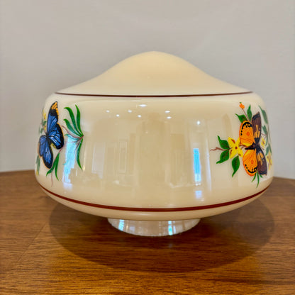 Amber Luster Butterfly Ceiling Light Shade | Glass Shade