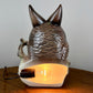 Vintage Owl TV Lamp