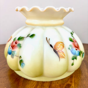 Vintage Hurricane Lamp Shade | Glass Shade