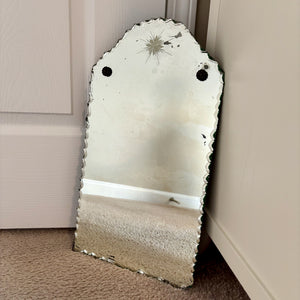 Art Deco Etched Starburst Mirror | Vintage Mirror