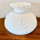 Vintage Hurricane Lamp Shade | Eagle Star Glass Shade