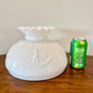 Vintage Hurricane Lamp Shade | Eagle Star Glass Shade