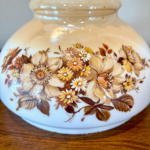 Vintage Hurricane Lamp Shade | Glass Shade