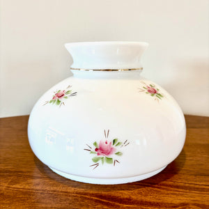 Vintage Hurricane Lamp Shade | Glass Shade
