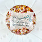 Antique 1892 Married Name Plaque Glass Paperweight | Collectible Glass